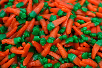 texture of chewing jelly marmalade sweets