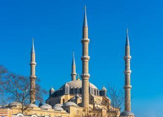 Fototapeta na wymiar Selimiye Mosque in Edirne, Turkey.