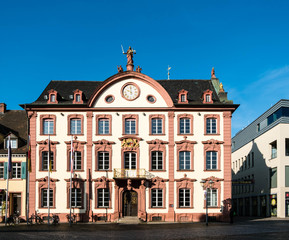 Naklejka premium Town hall in offenburg bavaria germany
