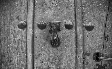 Wooden door knob