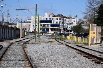 Fototapeta na wymiar Train Tracks