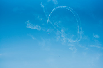 Airshow on the sky