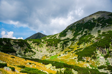 Landscape in Retezat mountains, Romania