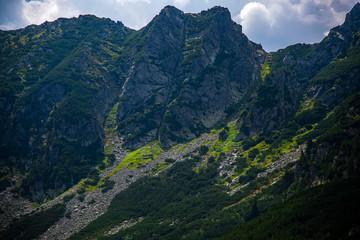 Landscape in Retezat mountains, Romania