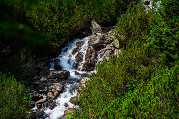 Landscape in Retezat mountains, Romania