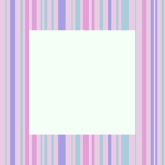 Template frame for information. Vertical multi-colored stripes 