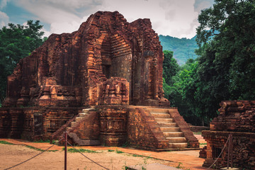 Fototapeta premium Santuario My Son, Hoi An, Vietnam.