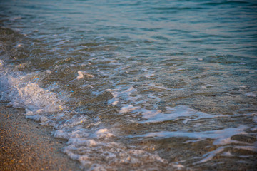 Landscape at the sea in Greece