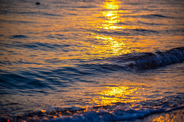 Landscape at the sea in Greece