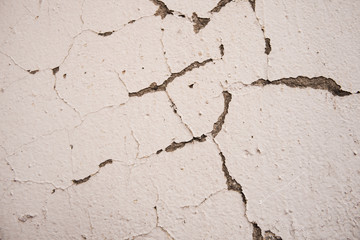 Light wall with peeling paint