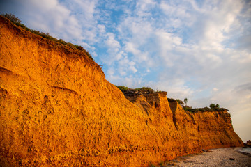 Landscape at the sea in Kassandra , Greece