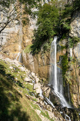 Fototapeta na wymiar Seerenbach Falls Switzerland