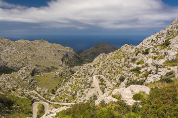 Tramuntana Serpentinenstraße nach Sa Calobra - Mallorca