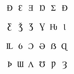 Latin special letters set