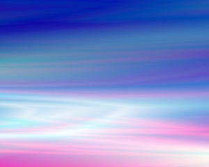 Abstract blue pink backdroom light