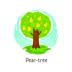 Pear tree logo