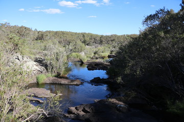 Naklejka na ściany i meble Holidays at Oxley Wild Rivers National Park, New South Wales Australia