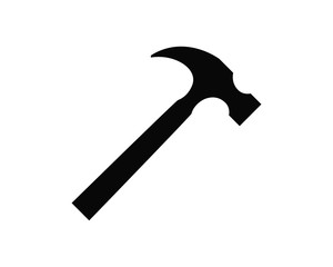 Classic Claw Hammer Isolated Vector Illustration