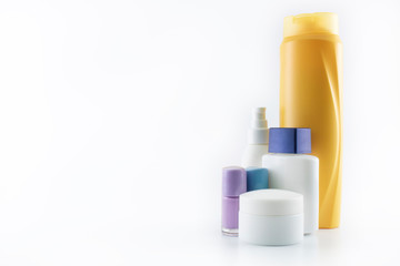 Personal care kit. Photo was taken in the studio against white background.