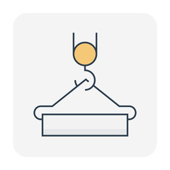 pipeline construction icon