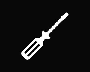 Fototapeta premium Classic Screwdriver Isolated Vector Illustration