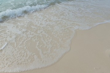 Sand and surf beach background