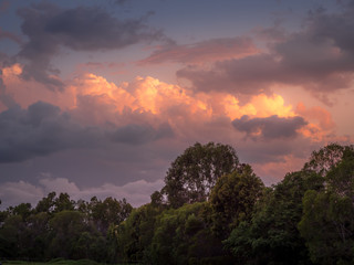 Beautiful Evening Cloudscape