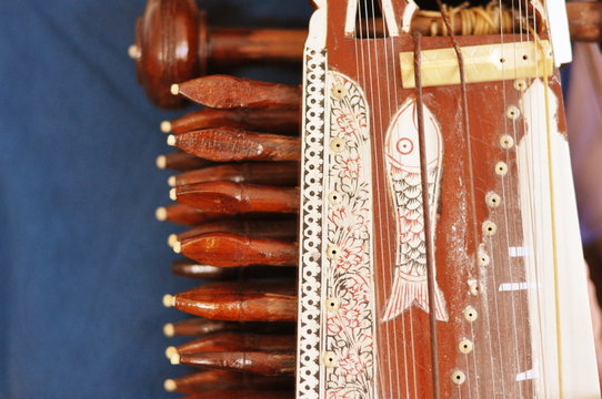 Close-Up Of Sarangi 