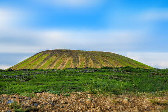 Ulan Qab Volcano, Inner Mongolia, China. Ulan Hada Volcano Geological Park.