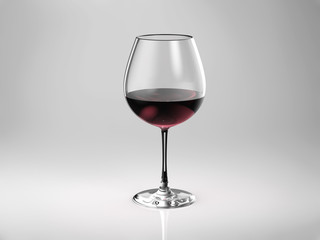 glass of red wine