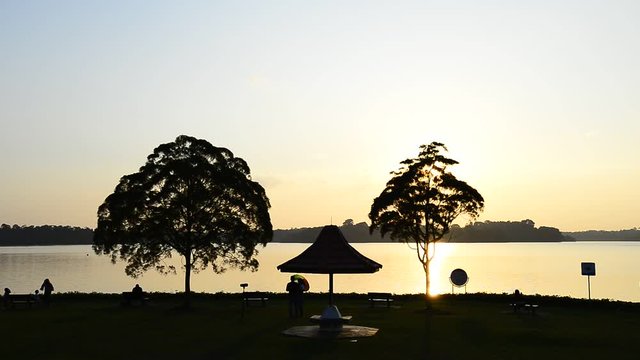 Aug 12/2018 Sunset at Upper Seletar Reservoir 