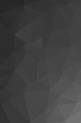 Black Background with Triangle Pattern