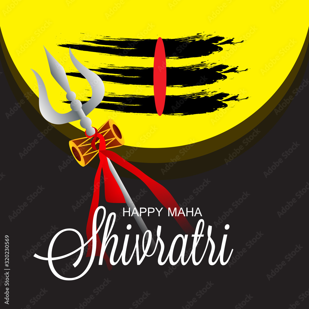 Poster happy maha shivratri