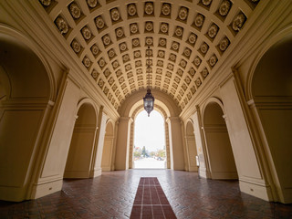 Exterior view of the famous Pasadena City Hall