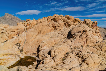 Fototapeta premium Morning nature view of the famous Red Rock Canyon