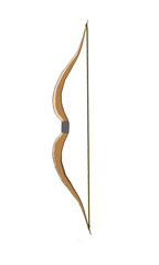 illustration of a bow without arrow .