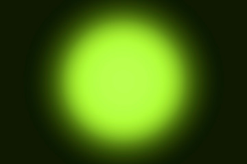 A light bulb illuminating a background wall