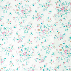 Fabric floral pattern
