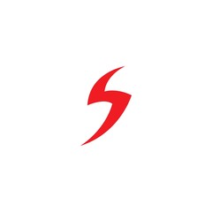 Obraz premium Lightning Logo Template