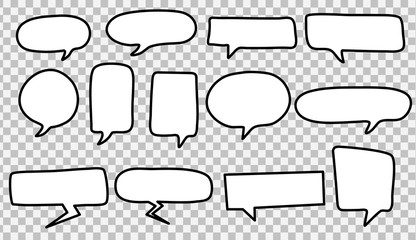 Obraz premium Illustration of spaces for text input.