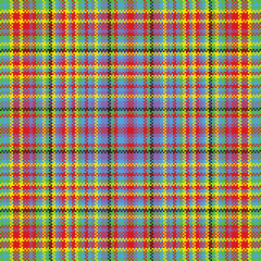 Fototapeta premium Tartan plaid pattern seamless. Print fabric texture. Check vector background.