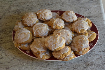 Pumpkin Spice Cookies with Milk Frosting