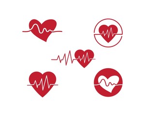 heartbeat icon vector illustration design