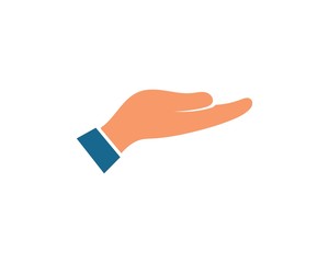 Hand vector icon illustration design