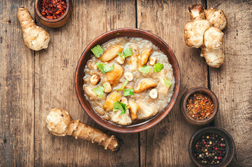 Vegetarian cream soup