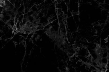Black and white marble stone texture background
