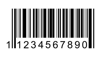 Barcode vector icon. Bar code for web, app ui design. Isolated illustration