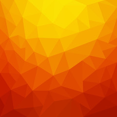 Orange geometric background