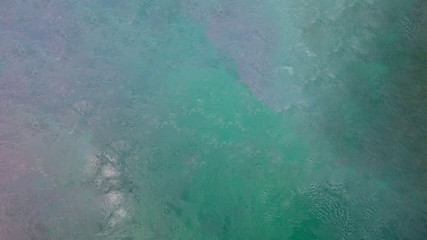 Abstract blue and green background. Turquoise water backdrop. 