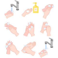 手の洗い方　感染症予防　風邪予防